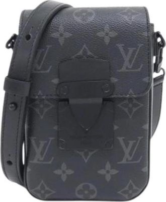 Louis Vuitton Pre-owned Shoulder Bag - Heren - Vintage Schoudertas - Zwart - ONE Size - Vintage