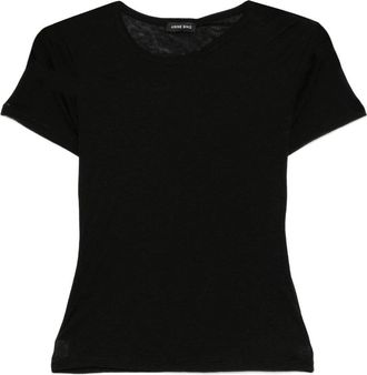 Anine Bing Sylvie Tee - Black