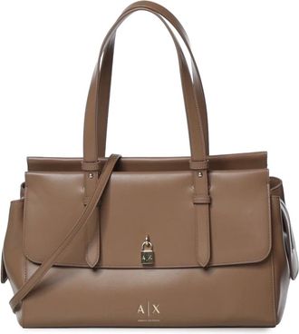 A|X Armani Exchange Borsa a spalla - - Bags - Donna - Marrone - ONE SIZE