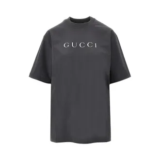 Gucci Glittered logo T-shirt Woman XS