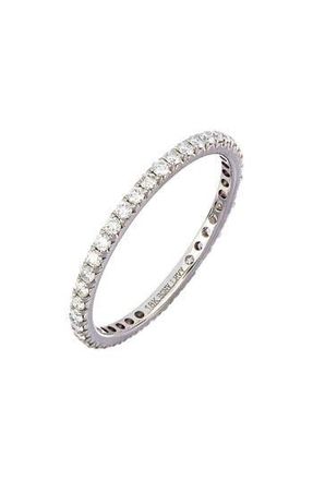 Bony Levy Audrey Diamond Eternity Ring in 18Kw White Gold at Nordstrom Rack, Size 6.5