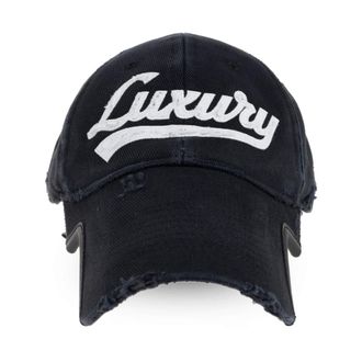 Balenciaga Caps, female, Black, Size: S Baseball cap