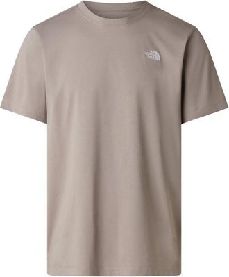 The North Face Evolution Simple Dome Short Sleeve T-Shirt f&uuml;r Herren | grau/braun