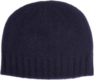 Drumohr Reversible Pure Cashmere Beanie Biscottino Design