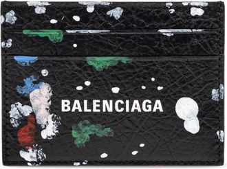 Balenciaga Wallets & Cardholders, male, Black, Size: ONE SIZE Cash Card Holder