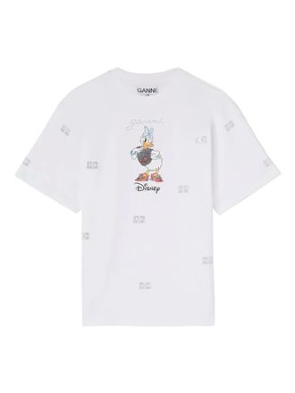 Ganni x Disney T-shirt con stampa - Bianco