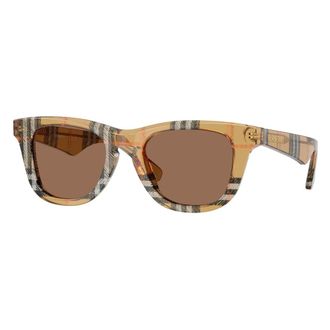 Burberry Sunglasses, unisex, Brown, Size: 46 MM Square Sunglasses