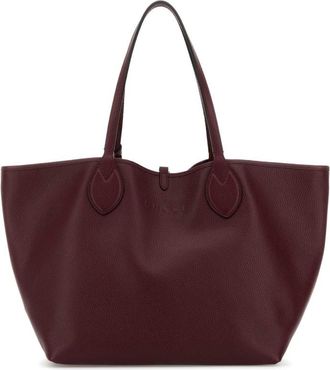Gucci Maroon Totissima Large Reversible Tote