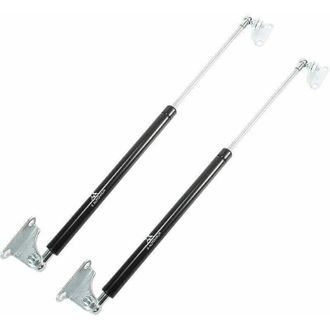 OEM 2 Resortes De Gas 445n, Bisagras De Gas Universales, Elevadores De Puerta De 500 Mm De Largo, Color Negro. -crezuo