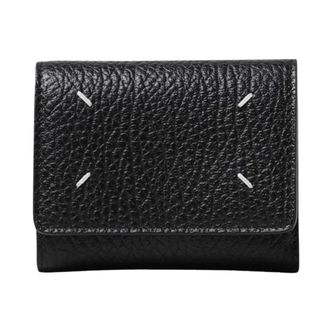 Maison Margiela Wallets & Cardholders, male, Black, Size: ONE SIZE Wallet Clip 3 With Zip