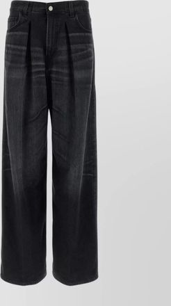 Haikure tencel jeans with back pockets and pleats