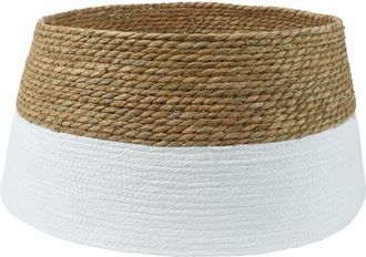 Mobili Rebecca Fald&oacute;n para &aacute;rbol de navidad de alga marina blanca, &oslash; 70 cm