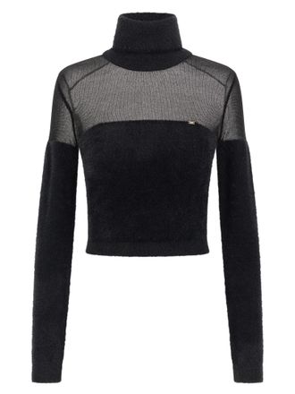Elisabetta Franchi Black Polyamide Womens Cardigan