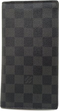Louis Vuitton Black Noir Damier Graphite Wallet (Bi-Fold) (Pre-Owned)