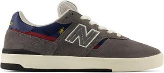 New Balance Hombre NB Numeric Jamie Foy 306C en Gris/Azul, Gamuza/Malla, Talla 42.5