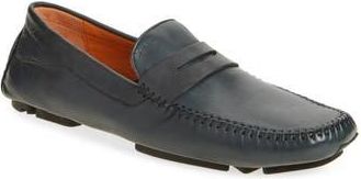 Robert Zur Sven Penny Loafer in Navy at Nordstrom Rack, Size 10.5