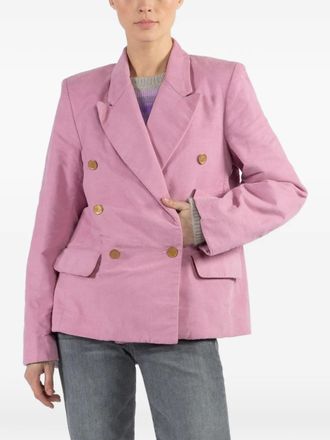 Alix of Bohemia double-breasted blazer - Roze