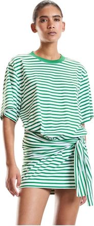 Cynthia Rowley Kleedjes, Dames, Groen, M, Katoen, The Yacht Dress