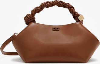 Ganni Sorrel Horse Small Bou Bag in Brown