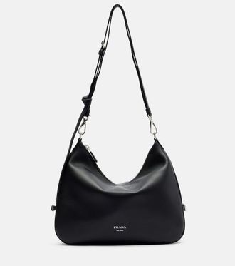 Prada Aimee Large leather shoulder bag