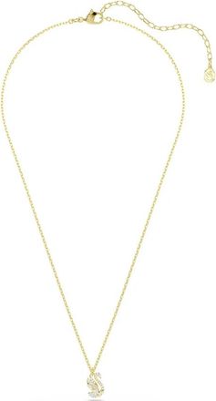 Swarovski Zwaan Hanger - Dames - Kettingen - Geel - ONE Size - Accessoires