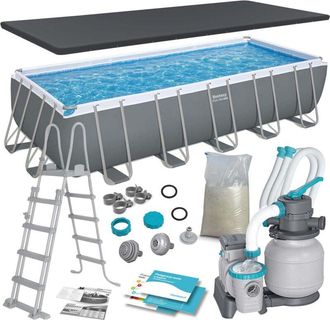 OEM Piscina De Jard&iacute;n Con Estructura 640 X 274 X 132 Cm 12 En 1 Bestway 5612b