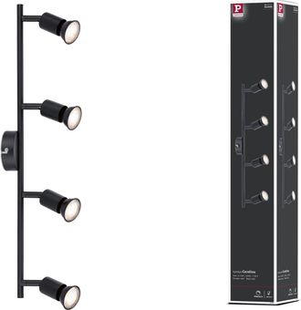 Paulmann Spot Paulmann Carolina Regulable 4 Cabezas Ajustables