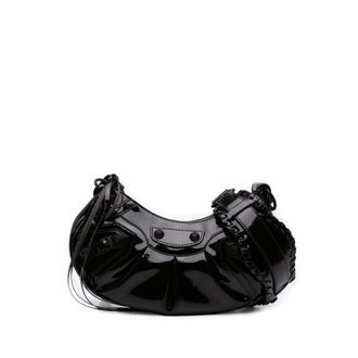 Balenciaga Pre-owned Balenciaga Patent Motocross Le Cagole XS Crossbody Ladies EJGI2PK11E4IE4XT