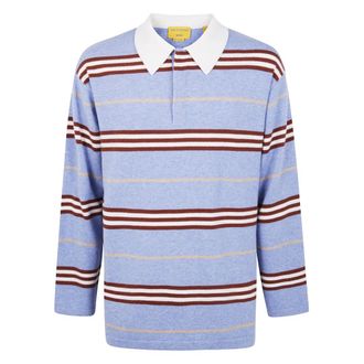 Guest In Residence Polo a rayas estilo rugby - Tops - Hombre - Azul - M