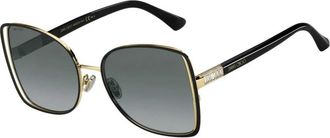Jimmy Choo London Sunglasses, female, Multicolor, Size: ONE SIZE Bicolor Metal Sunglasses for Women