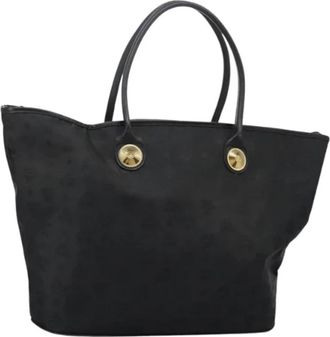 MCM Pre-owned Tote Bag - Dames - Vintage Shopper - Zwart - ONE Size - Nylon - Vintage