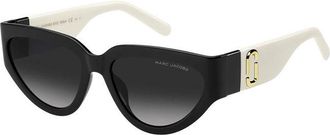 Marc Jacobs MARC 645/S 80S/9O Womens Sunglasses Black Size 57