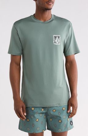 Volcom Crawdad Short Sleeve T-Shirt in Light Olive at Nordstrom Rack, Size Medium