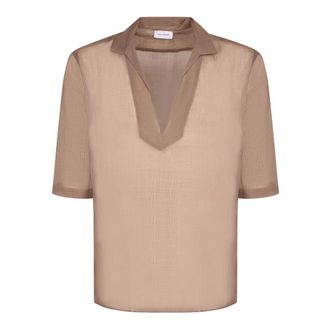 Tagliatore Heren, Tops, Beige, Maat: XL