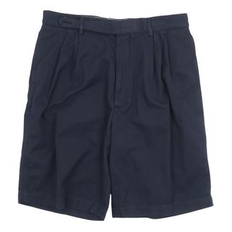 Brunello Cucinelli Korte Broeken, Heren, Blauw, L, Casual Shorts