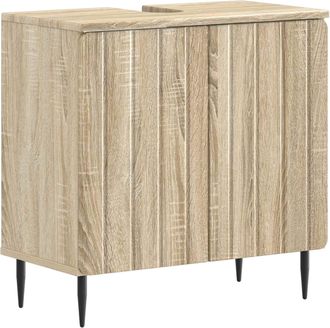 vidaXL Mueble De Lavabo Para Ba&ntilde;o Zwolle Roble Sonoma Vidaxl
