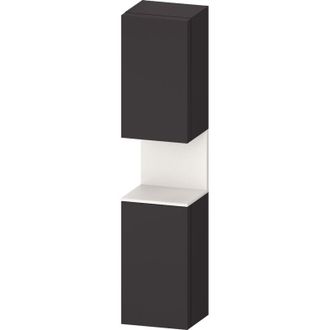 Duravit Qatego Armario Alto, Bisagra De Puerta Izquierda, - Duravit