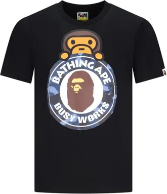 A Bathing Ape A Bathing Ape, Hombre, Camisetas, Negro, Talla: L