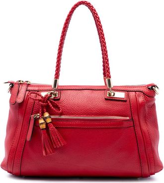 Gucci Pre-owned Gucci Pebbled Calfskin Bella Satchel Ladies IPJQAO77YIHXHXBJ