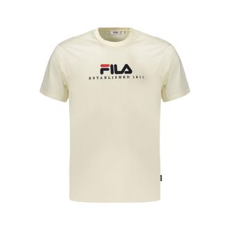 Fila Beige Katoenen Heren T-shirt