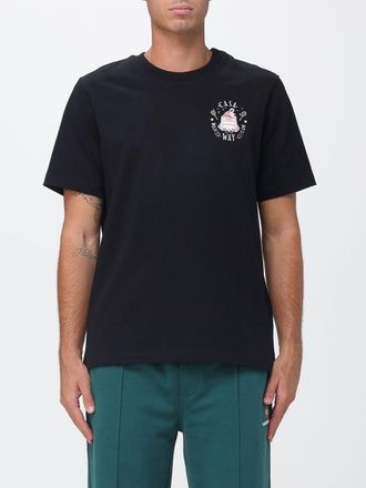 Casablanca T-shirt in cotone organico con scollo a girocollo e stampa logo