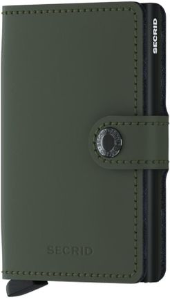 Secrid Miniwallet Matte in Green at Nordstrom