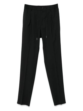 Tagliatore Newman trousers - men - Virgin Wool/Elastane/Cotton - 54 - Black