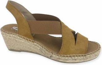 Juncal Aguirre Womens Serraje 386 Espadrille In Chestnut