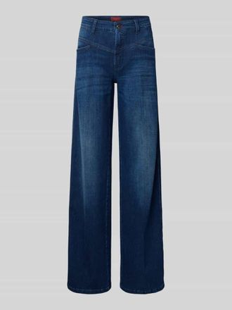 Cambio Cambio Jeans mit weitem Bein Modell AIMEE SEAM in Dunkelblau, Gr&ouml;&szlig;e 36