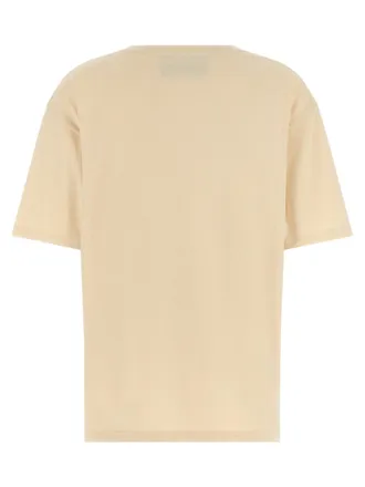 Valentino Garavani Embroidered Logo T-Shirt - Cream