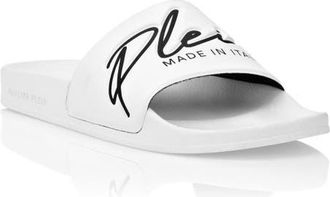 Philipp Plein Slippers Unisex in White at Nordstrom, Size 35