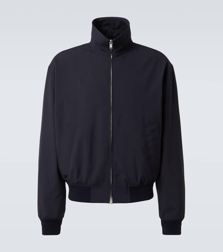 Bottega Veneta Blue Midnight Cotton ブルゾン Blend Ja