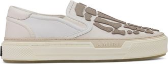Amiri White Skel Top Slip On Sneakers