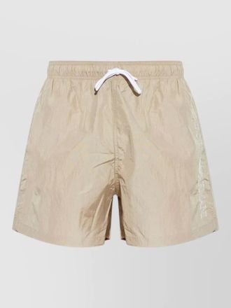 Emporio Armani swim shorts elasticated waistband side pockets
